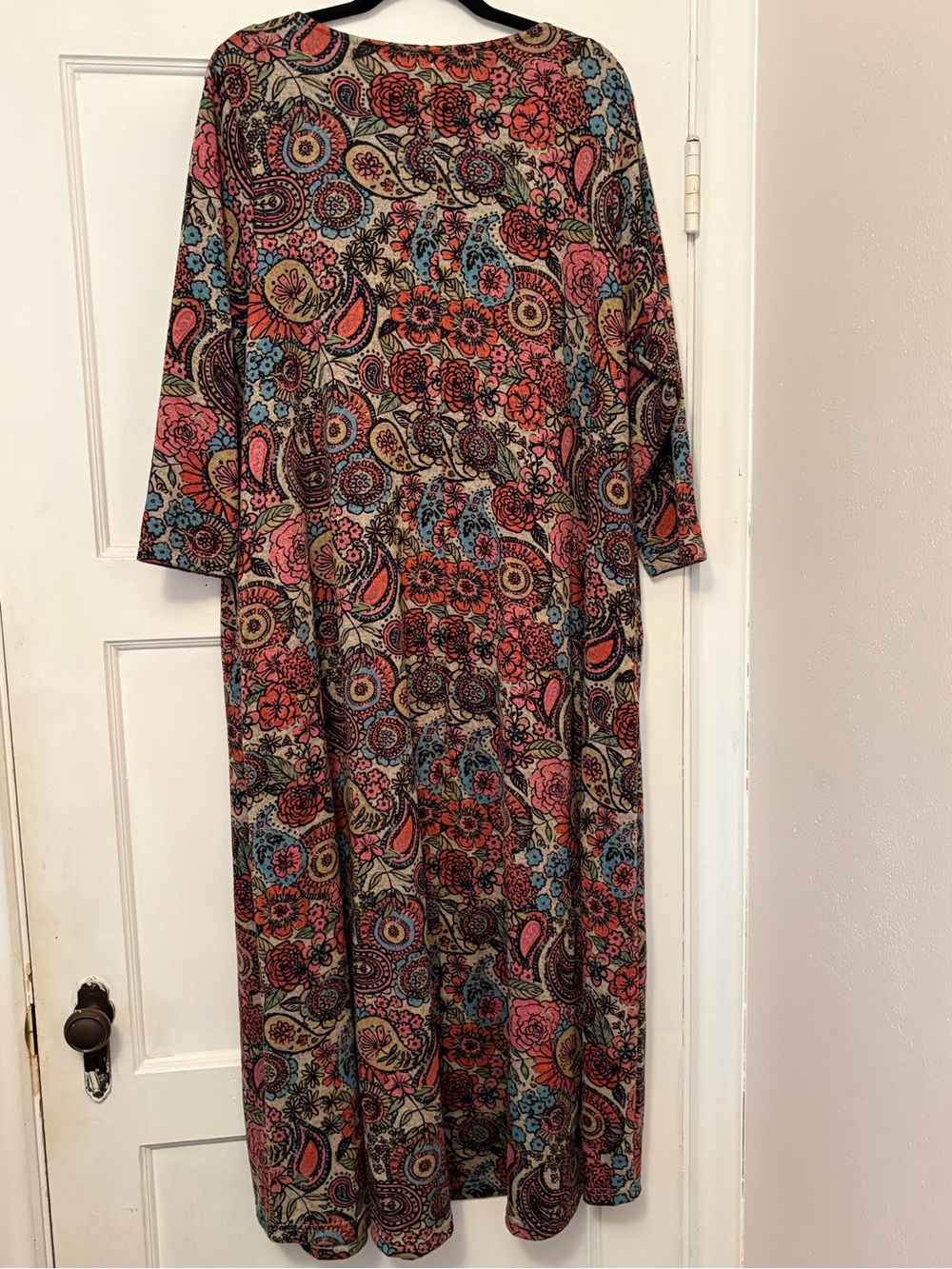 ✨ Natural Life Floral Paisley Knit Maxi Dress ✨